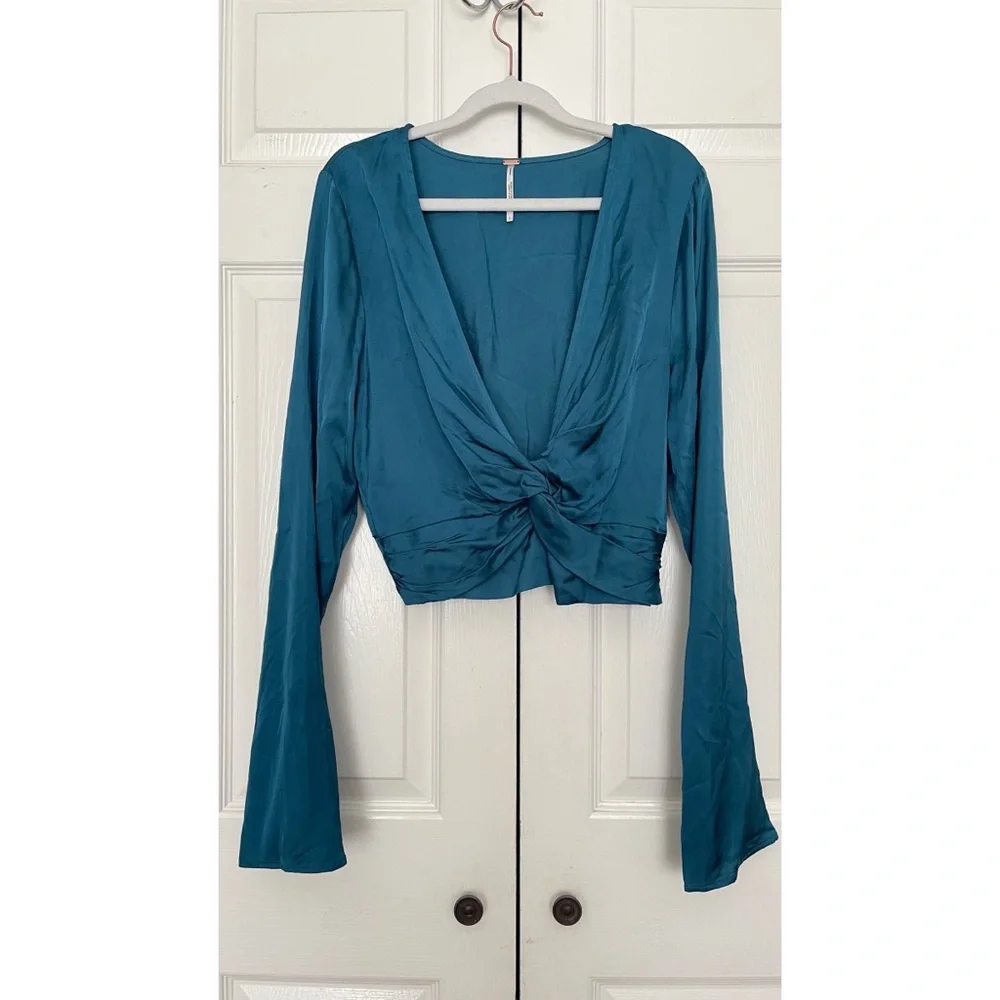 NEW Free People Miraya Top in Corsair - Picture 4 of 8